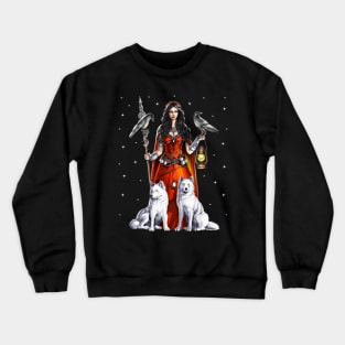 Morrigan Celtic Goddess Crewneck Sweatshirt